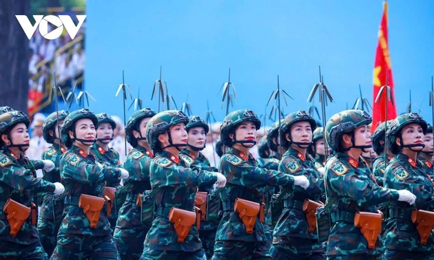 Dankesschreiben der Parteileitung der Armee und des vietnamesischen Verteidigungsministeriums