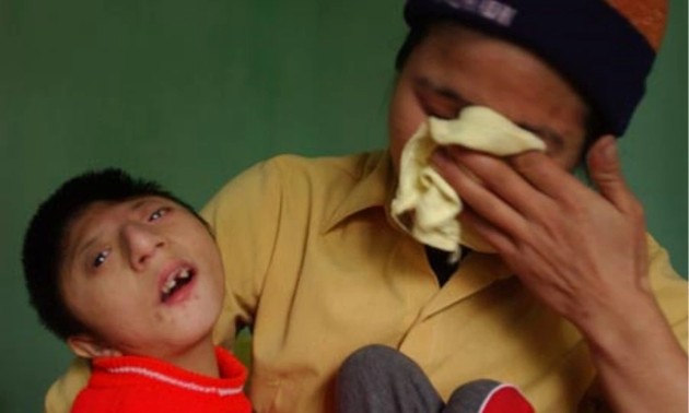 Humanitäre Aktion für vietnamesische Agent-Orange-Opfer in Frankreich