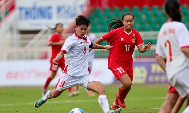 Mit dem Sieg gegen Laos zieht Vietnams Fußballmannschaft der Frauen ins Halbfinale der Südostasienmeisterschaft ein