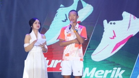 Pickleball-Star Quang Duong zeigt neue Kollektion
