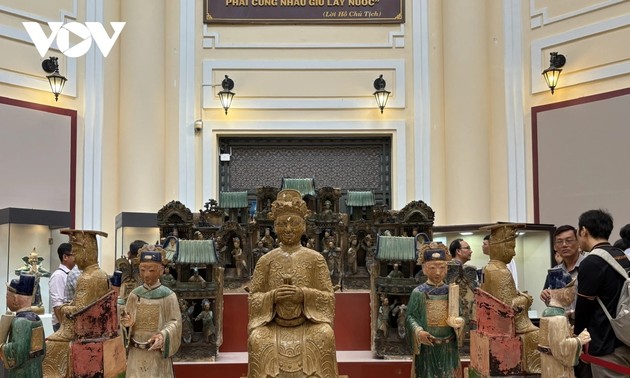 Ausstellung „Keramikskulpturen des alten Saigon – Kunst und Erbe” in Ho-Chi-Minh-Stadt