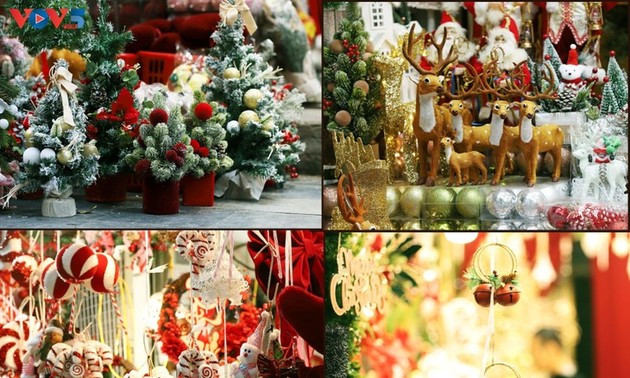 Strahlende Weihnachtszeit in Hanoi