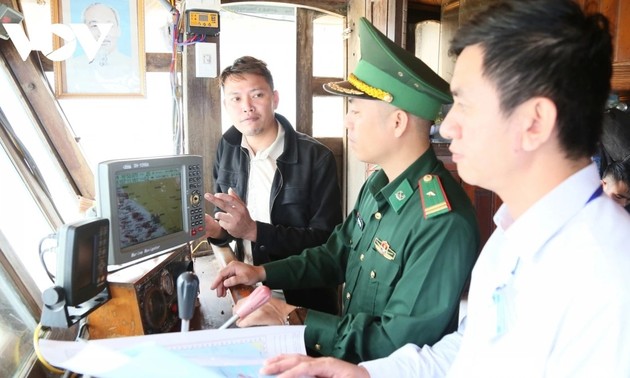 Quang Tri verschärft Kontrolle von Fischereifahrzeugen