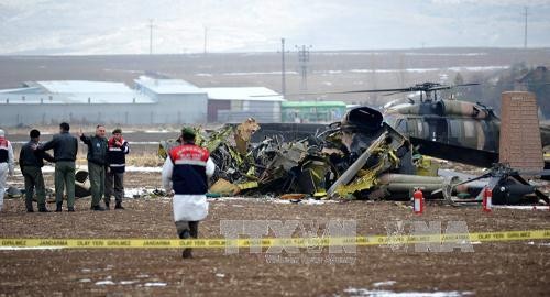 При крушении вертолета в Турции погибли высокопоставленные военные