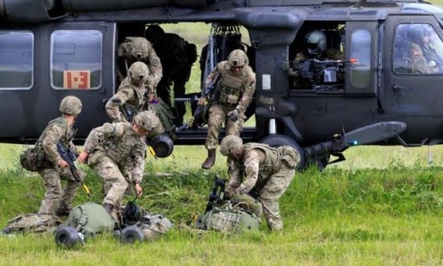 NATO untuk pertama kalinya melakukan latihan perang defensif berskala besar di Baltik