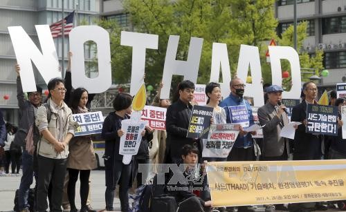 Republik Korea: Ribuan orang melakukan demonstrasi di Ibukota Seoul untuk memprotes penggelaran THAAD