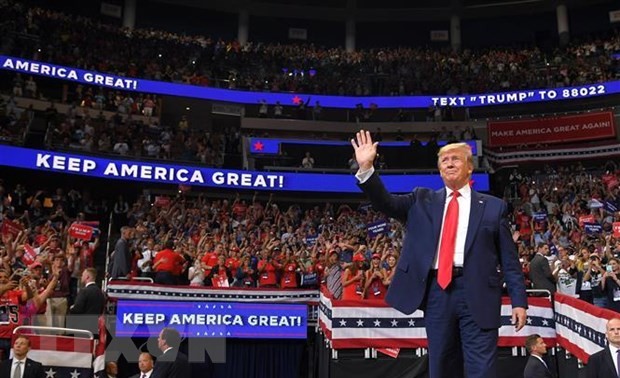 Presiden AS, Donald Trump memulai kampanye pilpres tahun 2020