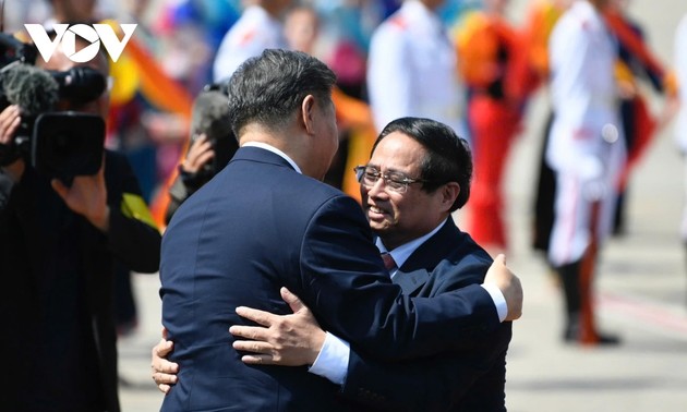 PM Pham Minh Chinh ke Bandara untuk Melepas Sekjen, Presiden Tiongkok, Xi Jinping
