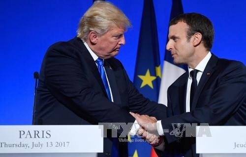 Trump-Macron: le réchauffement diplomatique