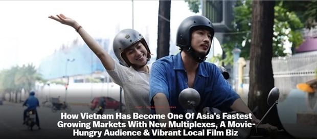 Vietnam - one of Asia’s fastest growing cinema markets: US news site