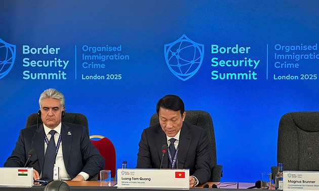 Vietnam’s Minister of Public Security attends Border Security Summit in the UK