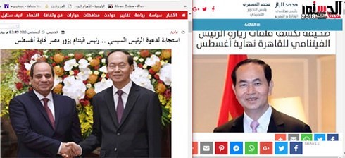 Kunjungan Presiden Vietnam punya “Arti penting terhadap Mesir dan Afrika di gelangan internasional”