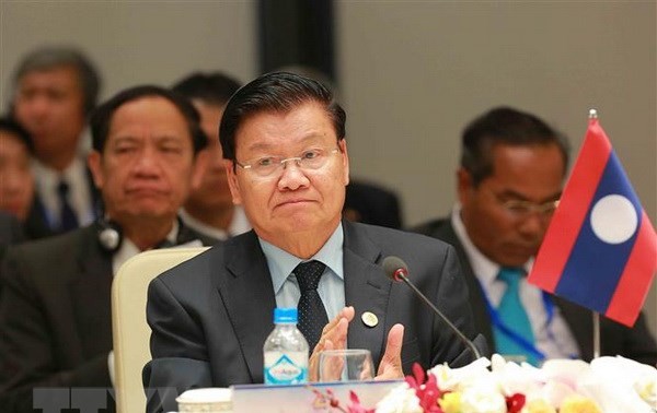 PM Laos menghadiri WEF ASEAN 2018 di Vietnam