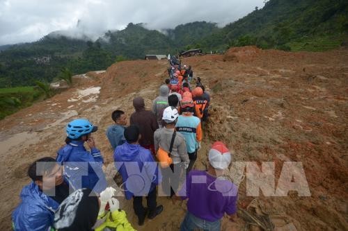 Kelongsoran menimbulkan banyak korban di Indonesia dan Filipina