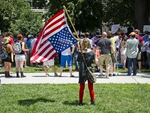 Demonstrationen gegen NSA-Überwachung