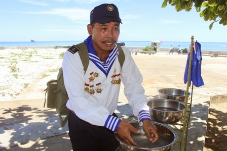 Veteran Tran Van Xuat und Erinnerungen über Truong Sa