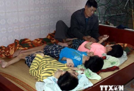 Unterstützung des Kampfes für Gerechtigkeit der Agent-Orange-Opfer in Frankreich