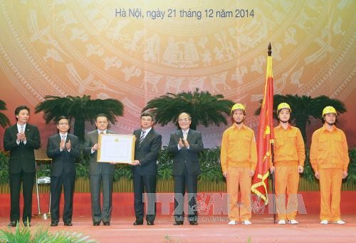 Feier zum 60. Traditionstag der vietnamesischen Strombranche