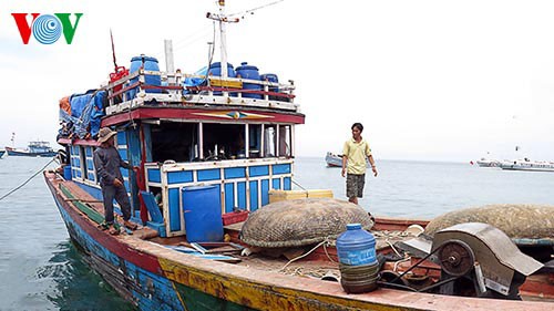 Fischer in Khanh Hoa beharren auf Fischfang im Meeresgebiet Truong Sa und Hoang Sa