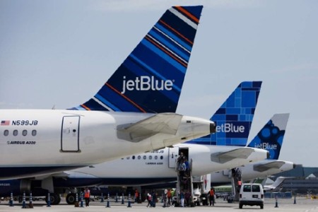 Fluggesellschaft JetBlue öffnet offiziell Fluglinie New York - Havanna 