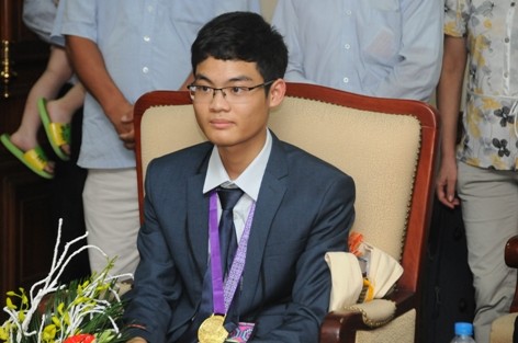 Vu Xuan Trung und seine Goldmedaille bei der Mathematik-Olympiade