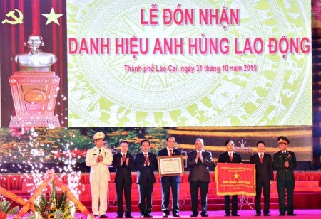 Provinz Lao Cai erhält Titel “Heldenstadt”