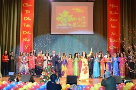 Vietnamesische Gemeinschaft im Ausland begrüßt das traditionelle Neujahrsfest Tet