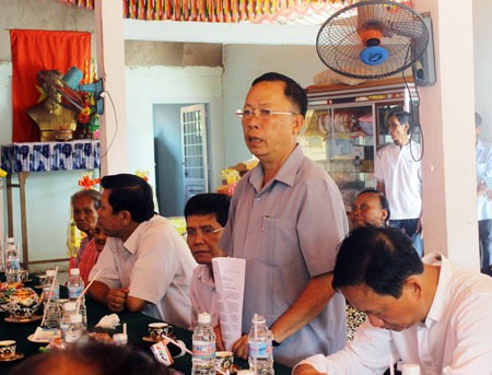 Mitglieder der Volksgruppe Khmer zum Fest Chol Chnam Thmay beglückwünscht