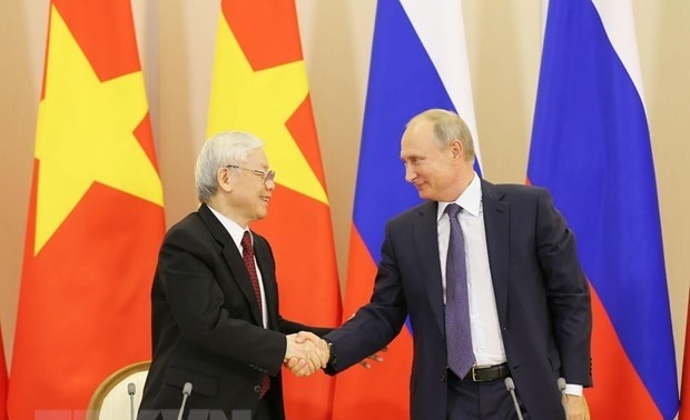 Die umfassende strategische Partnerschaft zwischen Vietnam und Russland entwickelt sich weiter gut