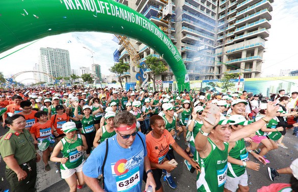 Der internationale Marathon-Wettkampf Da Nang 2019