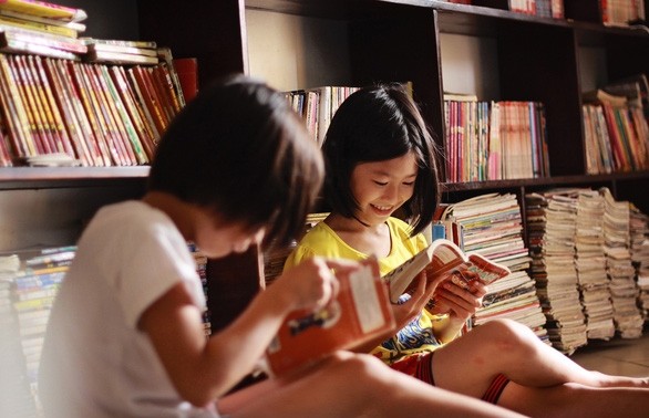 Der Ort, an dem die Liebe zu Büchern der Kinder gefördert wird