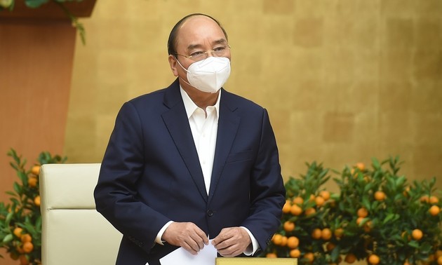 Premierminister Nguyen Xuan Phuc: Epidemieorte können soziale Distanzierung durchführen 