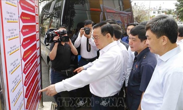 Parlamentspräsident auf Dienstreise in Quang Ninh