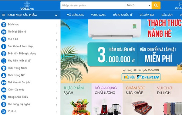 Voso.vn – elektronische Plattform “Make in Vietnam“