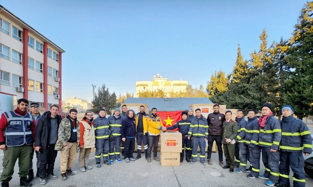 Vietnam überreicht der Türkei zwei Tonnen medizinische Ausrüstung