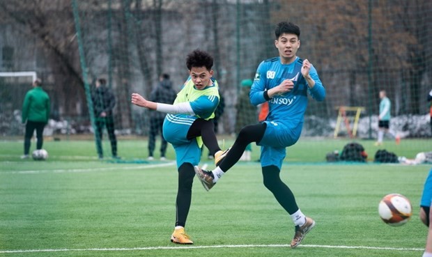 Frühlings-Fußballturnier der vietnamesischen Studenten in Russland