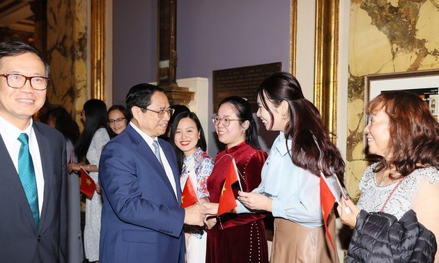 Premierminister Pham Minh Chinh beginnt seine Teilnahme an der Generaldebatte der 78. UN-Generalversammlung