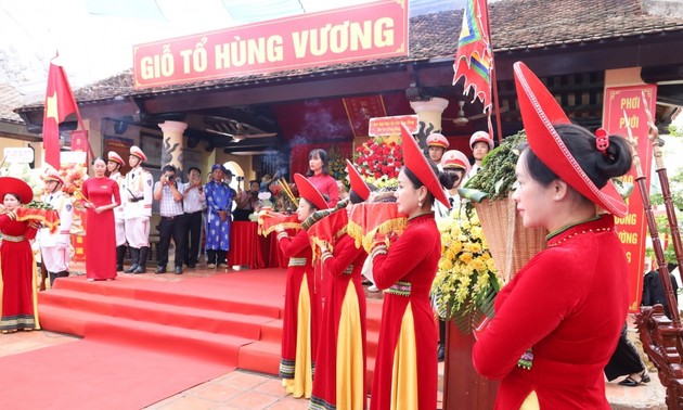 Feierlichkeiten zum Todestag der Hung-Könige im ganzen Land