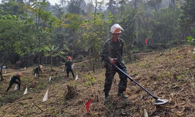 Die internationale Zusammenarbeit beim Umgang mit Bomben- und Minenverschmutzung