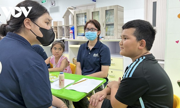 Klasse für kranke Kinder in Ho-Chi-Minh-Stadt