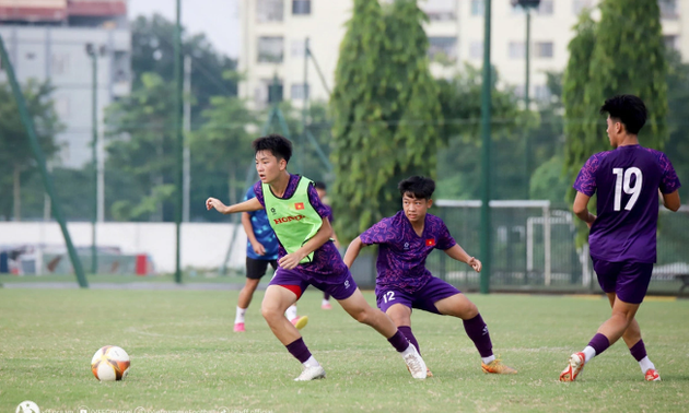 Die vietnamesische U16-Fußballmannschaft hat Freundschaftsspiele gegen Japan, Usbekistan und China