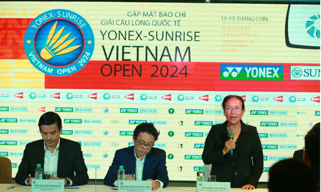 Das Internationale Yonex-Badmintonturnier – Sunrise Vietnam Open 2024