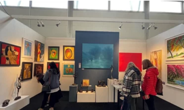 Die vietnamesischen Gemälde auf der internationalen Kunstmesse in London vorgestellt