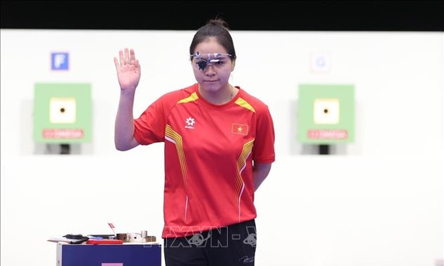 Die Schützin Trinh Thu Vinh ist die herausragendste Sportlerin Vietnams im Jahr 2024