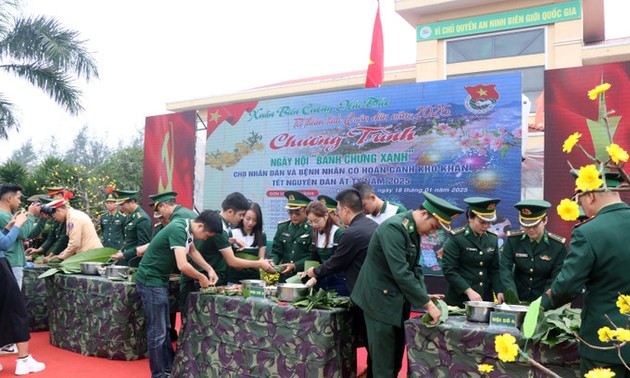 Programm „Frühling an Grenzen und auf Inseln – Tet voller Liebe zwischen Soldaten und Einwohnern“