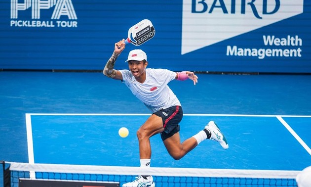 Der Pickleball-Spieler mit vietnamesischer Abstammung verbessert sich in der Weltrangliste