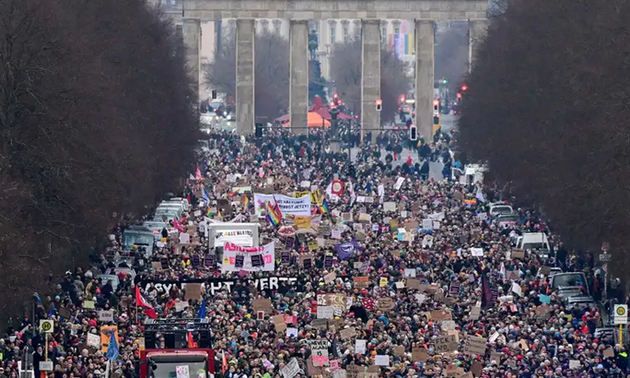 Deutschland: Proteste gegen Rechtsextreme im ganzen Land