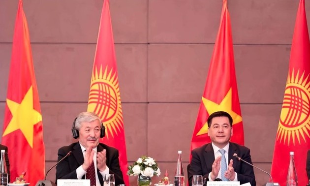 Brücke für die Zusammenarbeit zwischen vietnamesischen und kirgisischen Unternehmen 