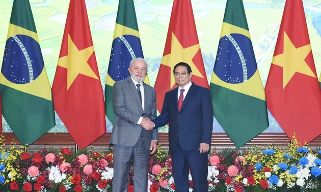 Verstärkung der vielseitigen Zusammenarbeit zwischen Vietnam und Brasilien