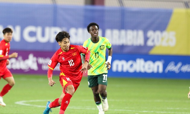 Das vietnamesische U16-Team nimmt am internationalen Turnier in China teil